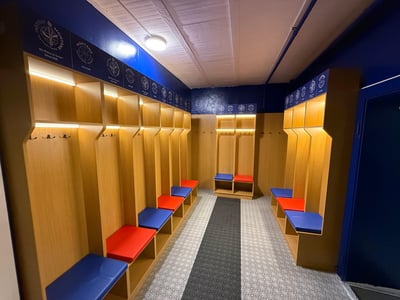 Clothing rooms of the Academy