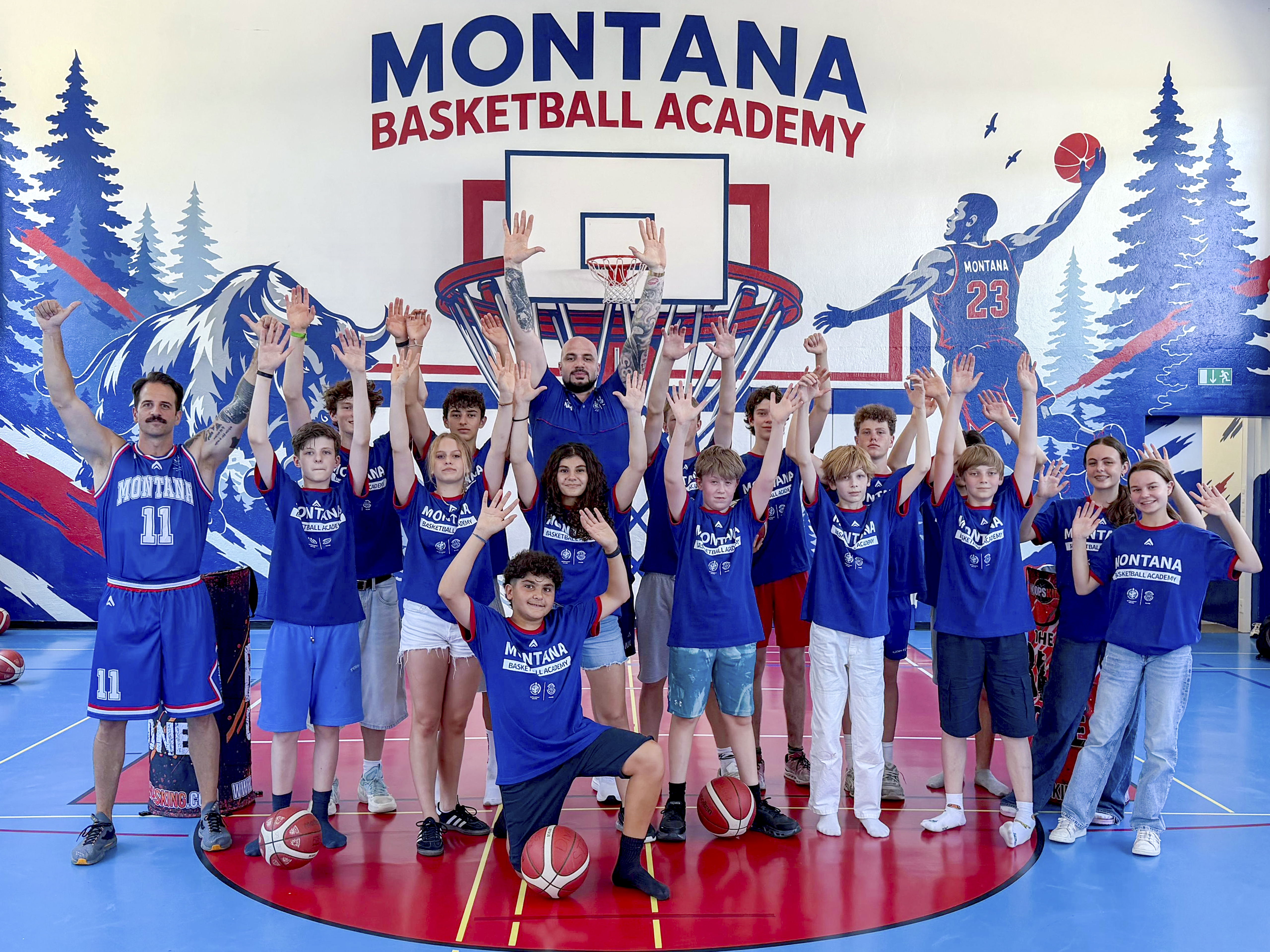 Image for Institut Montana launches its Montana Basketball Academy